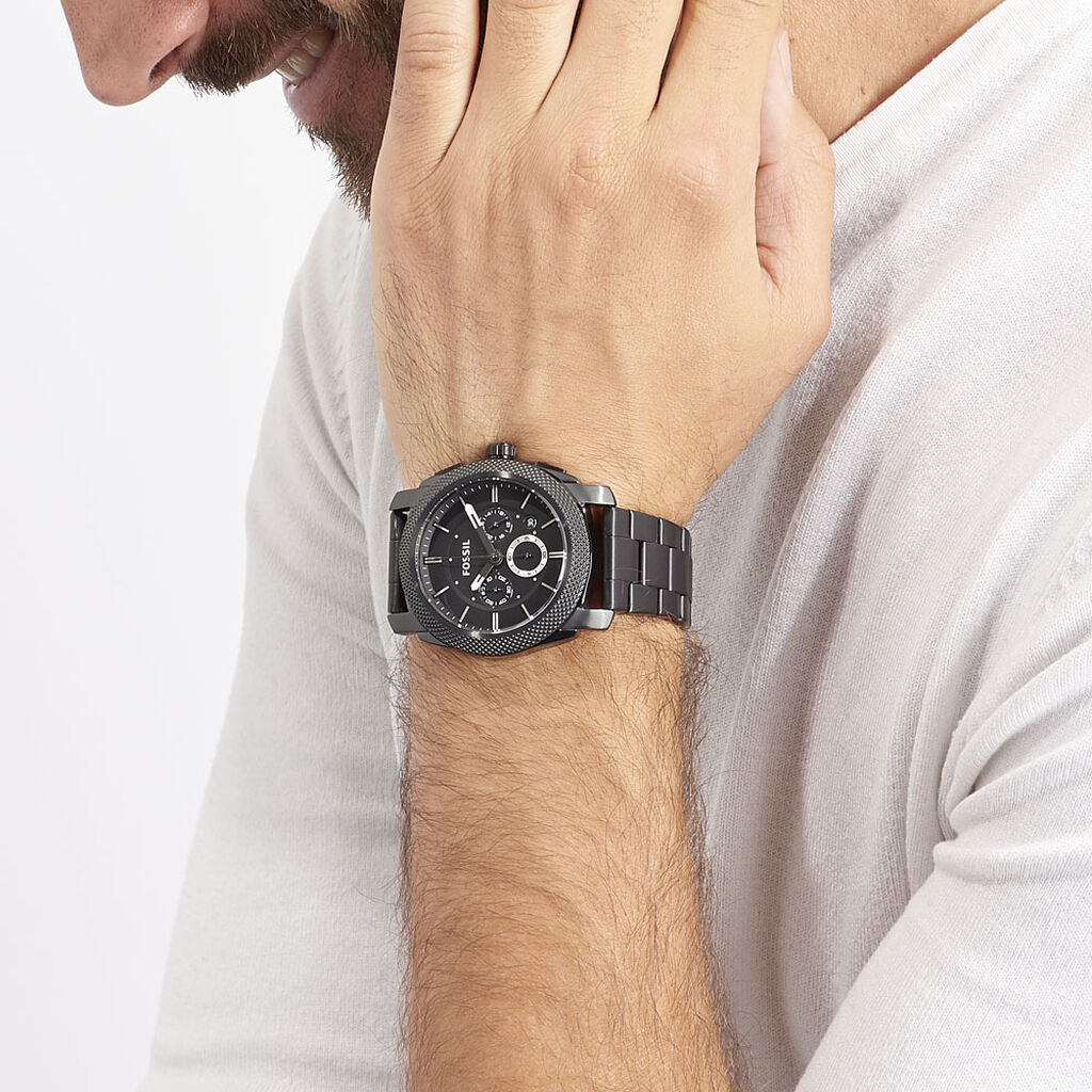 FOSSIL Herrenuhr Quarz Machine FS4552 - Armbanduhren Herren | OROVIVO