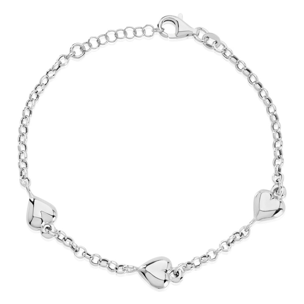 🦚 Damen Armband Silber 925 Geometrisch Andie 2cm 32mm, Armband ohne Stein