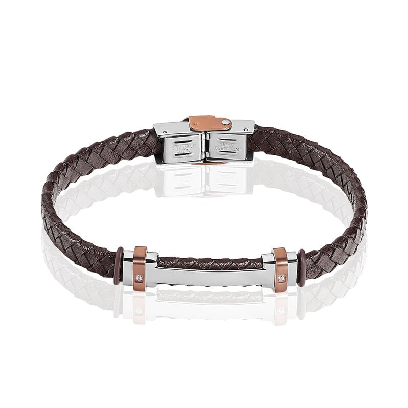 Bracelet Acier Et Oxyde - Spannringe Herren | OROVIVO