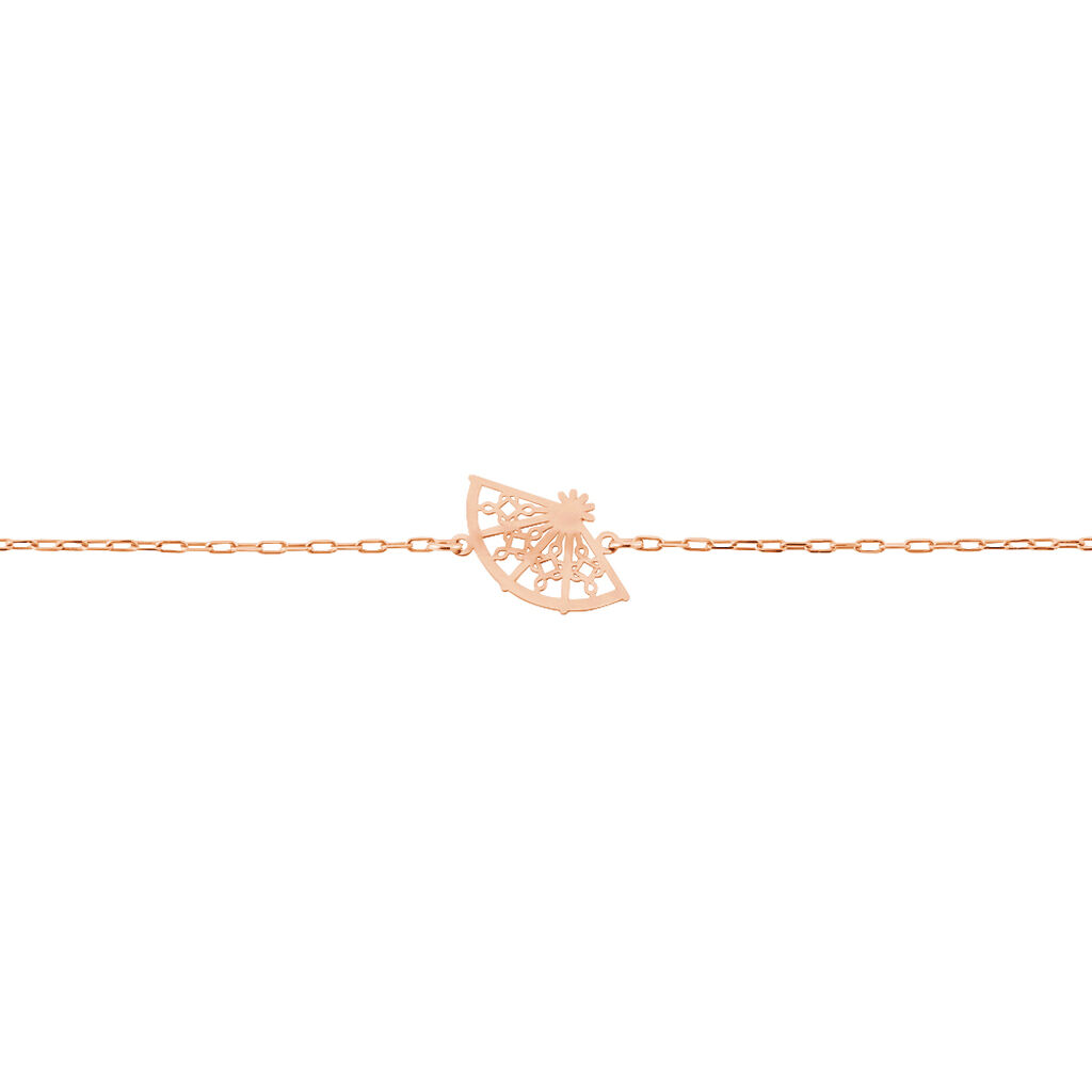 Bracelet Or Rose Eleena Eventail - Spannringe Damen | OROVIVO