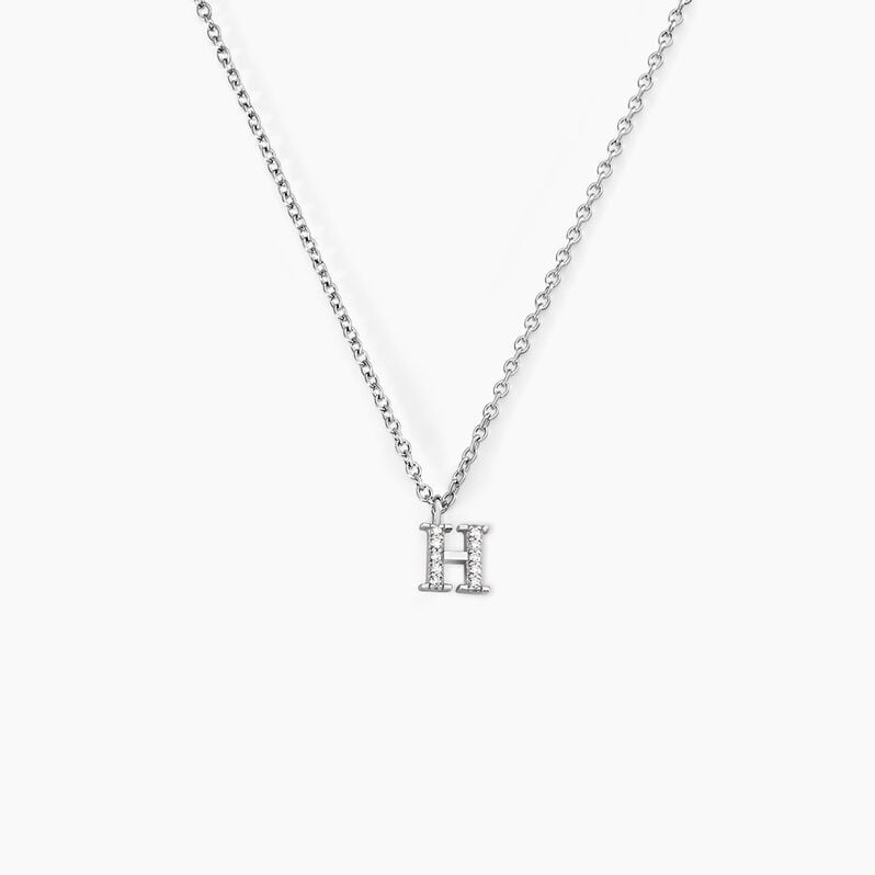 Collier Neruda Argent Weiss Oxyde De Zirconium - Spannringe Damen | OROVIVO
