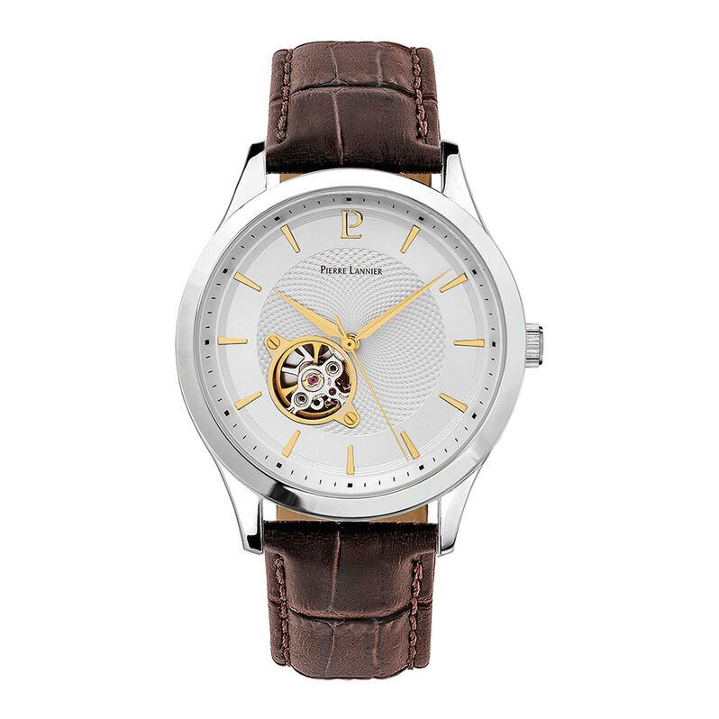 Montre Pierre Lannier Fleuret Argenté - Spannringe Herren | OROVIVO