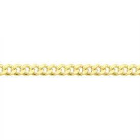 Kinder Panzerkette Gold 375 34cm - Ketten ohne Anhänger Kinder | OROVIVO