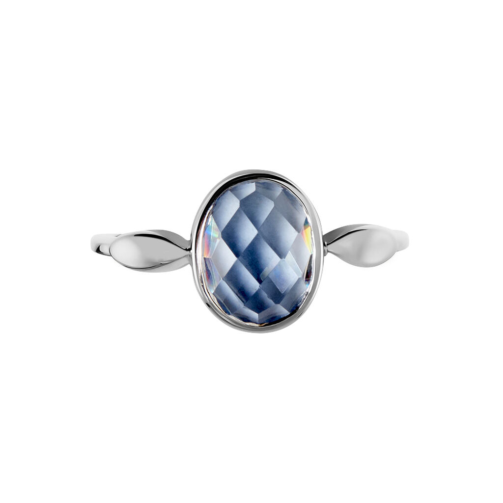 Damen Ring Silber 925 Andere Steine Blau Sinka  - Solitärringe Damen | OROVIVO
