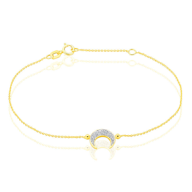 Bracelet Or Jaune Celma - Spannringe Damen | OROVIVO
