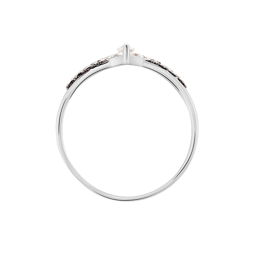 Bague Or Weiss Siriana Diamants - Spannringe Damen | OROVIVO