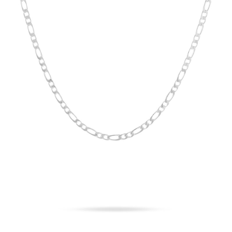 Chaîne Kagnyae Maille Alternée 1/2 Argent Blanc - Spannringe Damen | OROVIVO