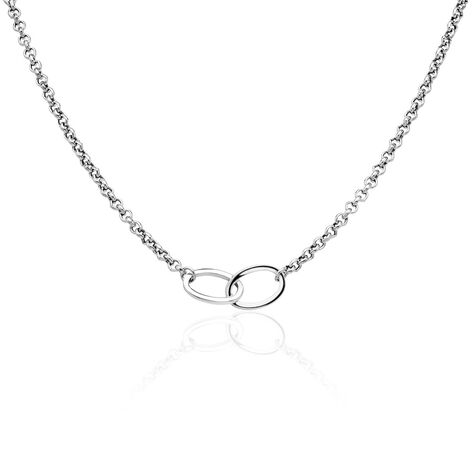 TOPI Damen Collier Silber Silber 925 B 1,9 mm