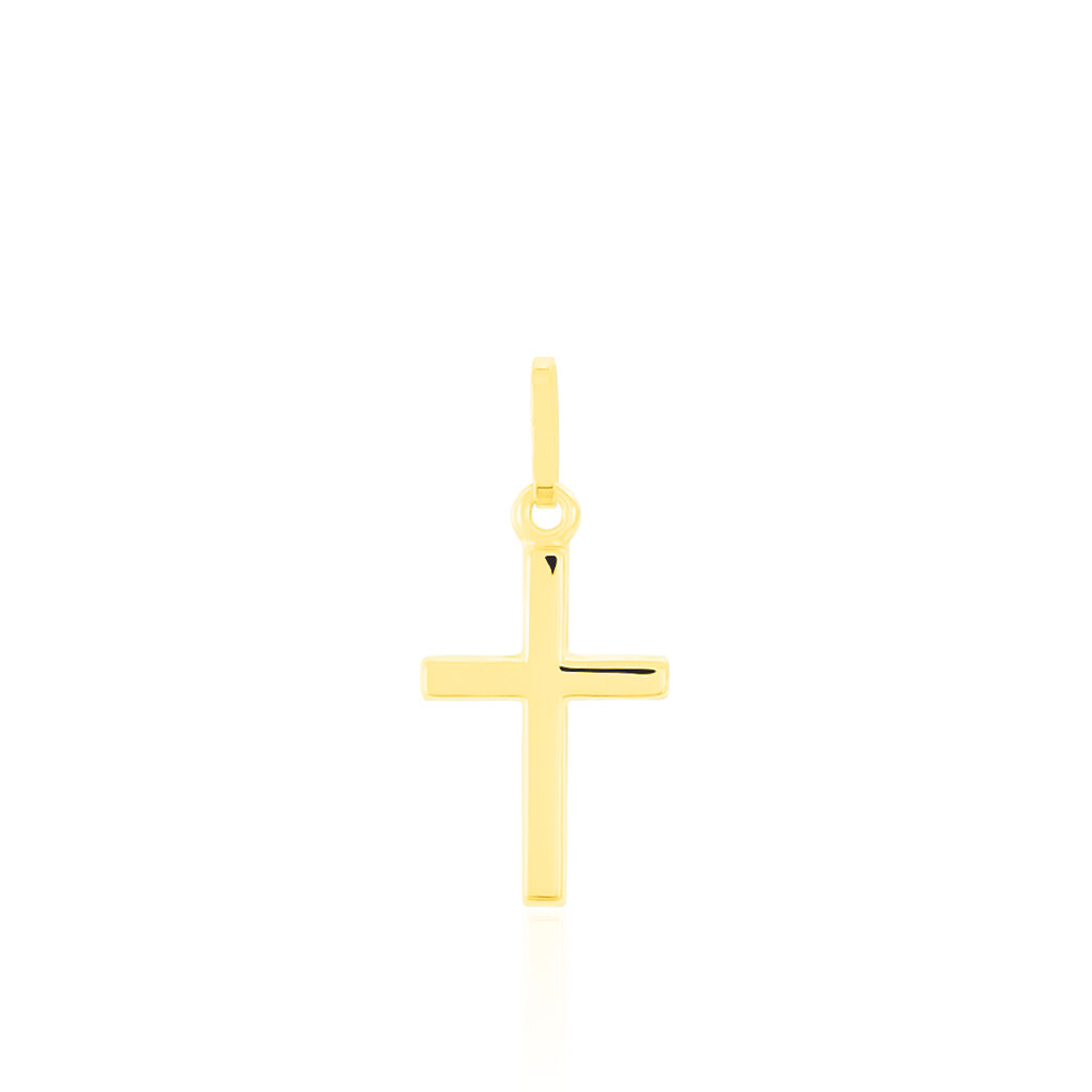 ALYSSA KREUZ 6 Unisex Anh&auml;nger Gold 333 (8 Karat) Religi&ouml;ses Kreuz