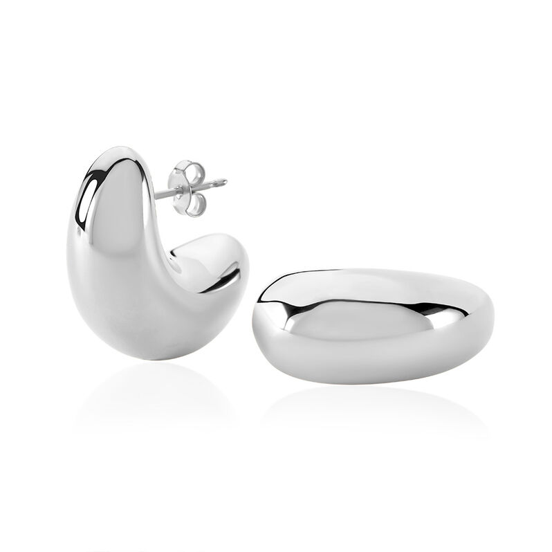 Damen Ohrstecker Silber 925 Geometrisch Alexia 2,7cm 125mm -  Damen | OROVIVO