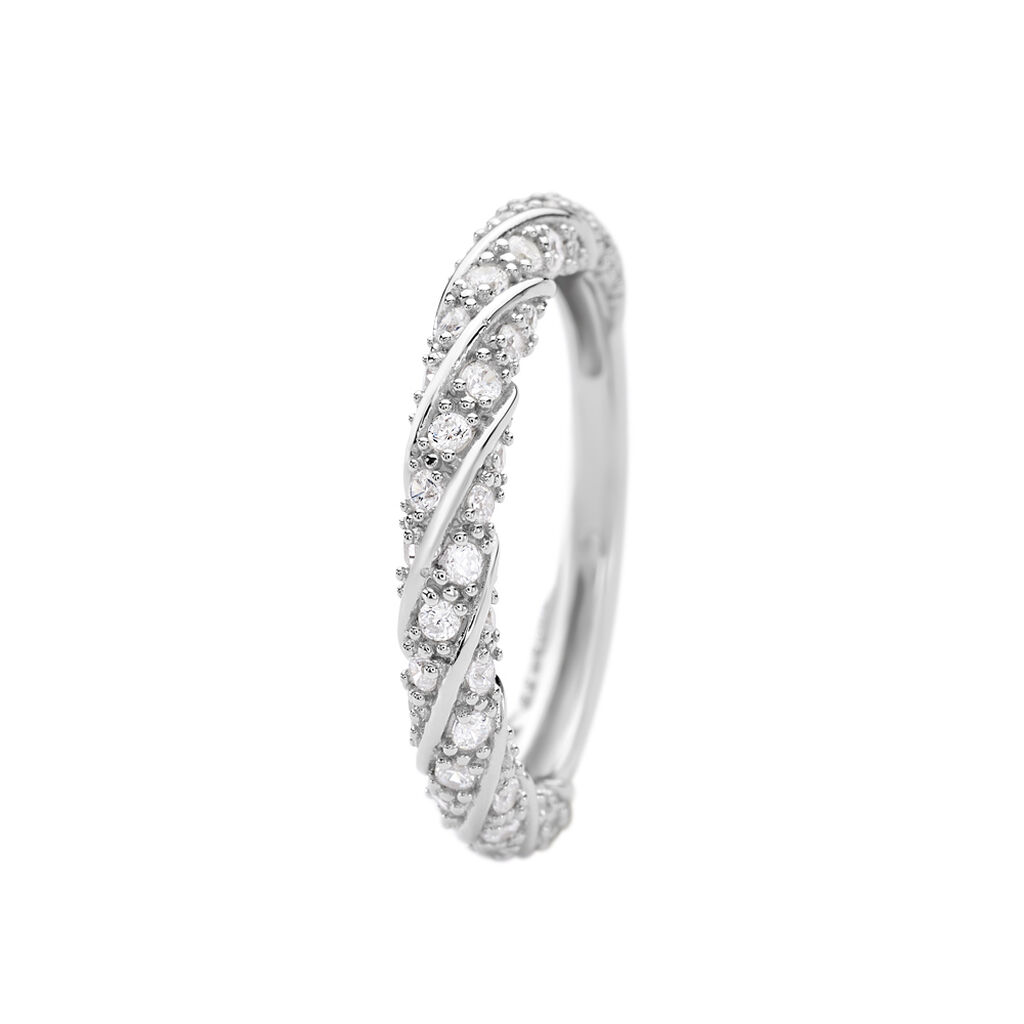 Damen Ring Silber 925 Geometrisch Amara - Ringe mit Stein Damen | OROVIVO