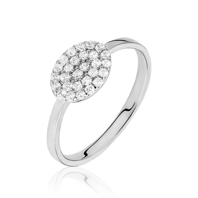 Bague Astrid Argent Rhodie - Spannringe Damen | OROVIVO