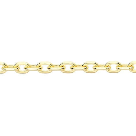 Damen Ankerkette Gold 375 Diamantiert  - Halsketten Damen | OROVIVO
