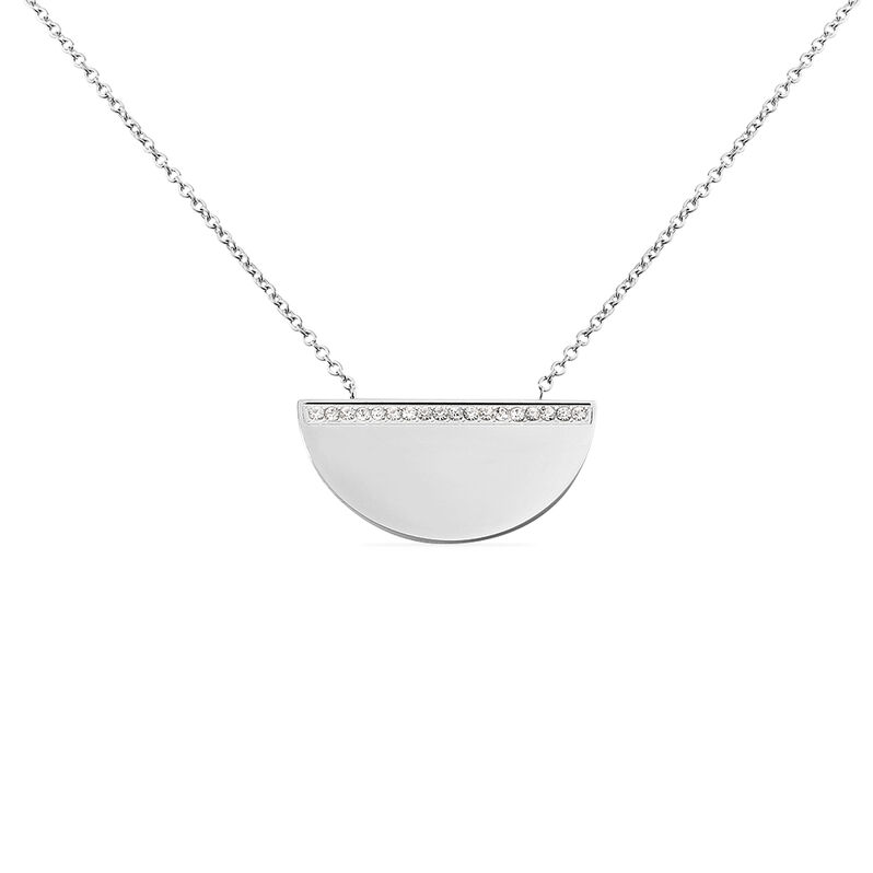 Collier Acier Sabrine Strass - Spannringe Damen | OROVIVO