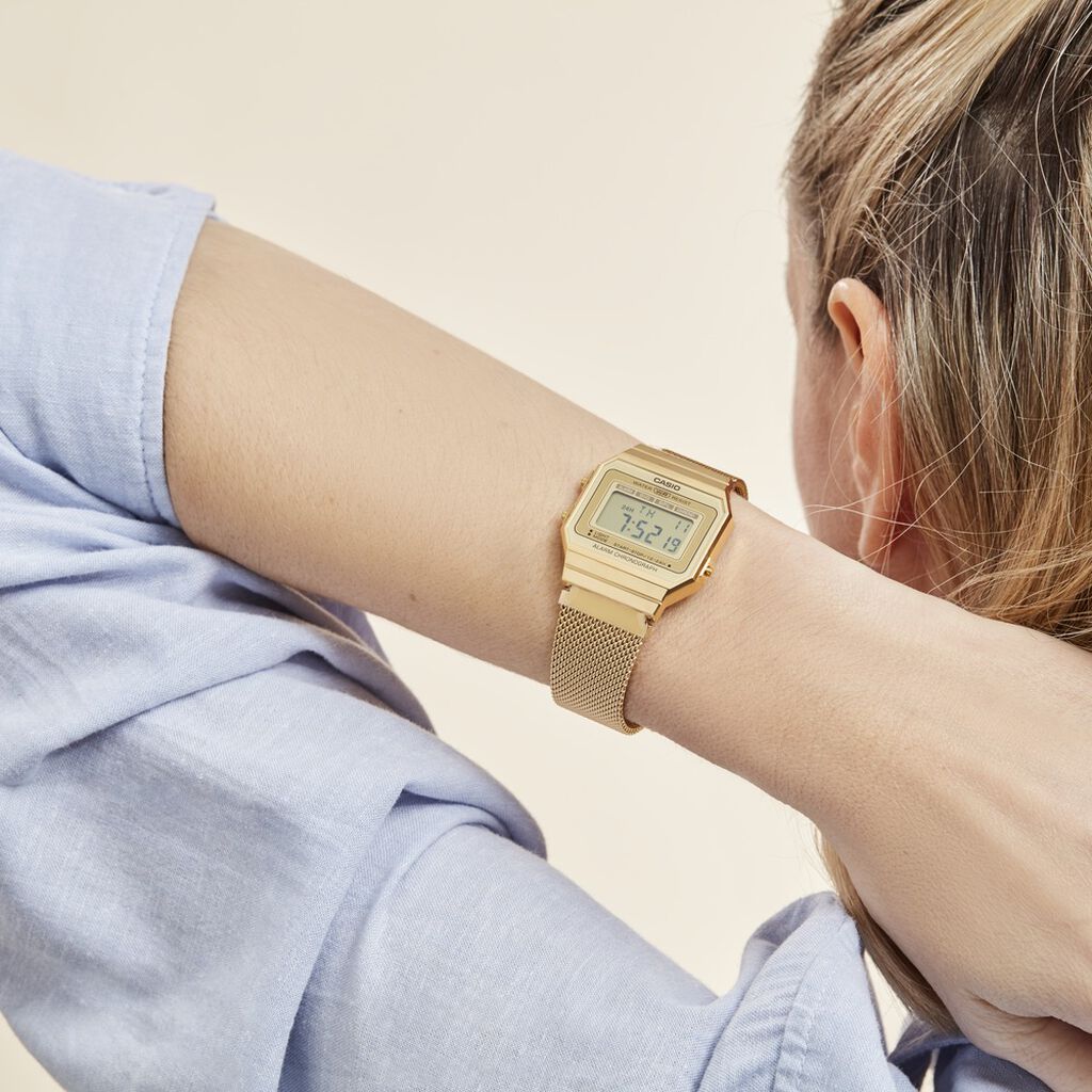 Casio Collection Damenuhr A700wemg-9aef - Armbanduhren Unisex | OROVIVO