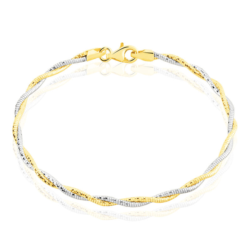 Bracelet Or Bicolore - Spannringe Damen | OROVIVO