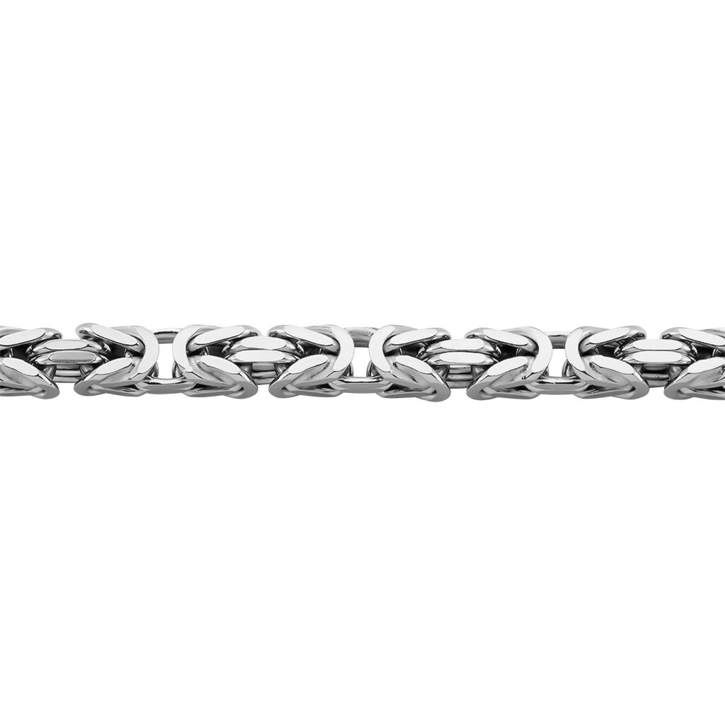 Herren Armkette Silber Silber 925 Königskette 4,70mm  - Armketten Herren | OROVIVO