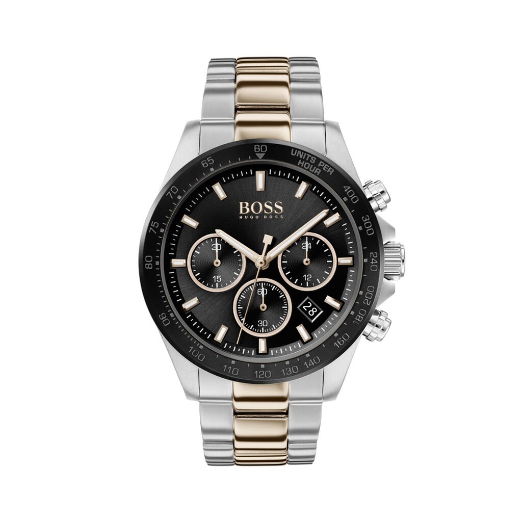 Boss Herrenuhr Hero 1513757 Quarz-chronograph