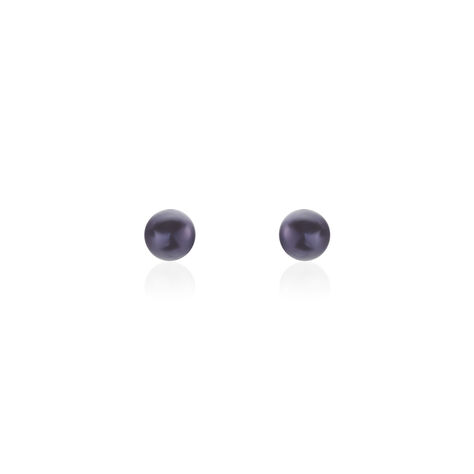 Damen Perlenohrringe Gold 375 Zuchtperle 4-4,5mm - Ohrstecker Damen | OROVIVO