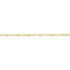 Damen Fu&szlig;kette Gold 375 (9 Karat) Ball B 0,2 mm