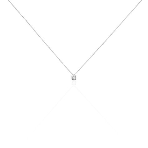 Damen Collier Weißgold 750 Diamant 0,26ct Firenze - Halsketten Damen | OROVIVO