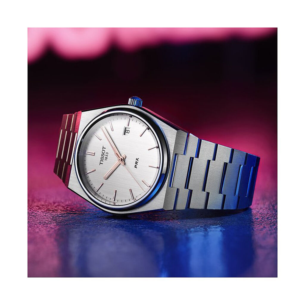 Tissot Herrenuhr PRX T1374101103100 Quarz - Armbanduhren Herren | OROVIVO