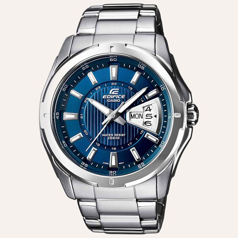 Orologio Al Quarzo Casio Edifice Ef-129d-2avef - Spannringe Herren | OROVIVO