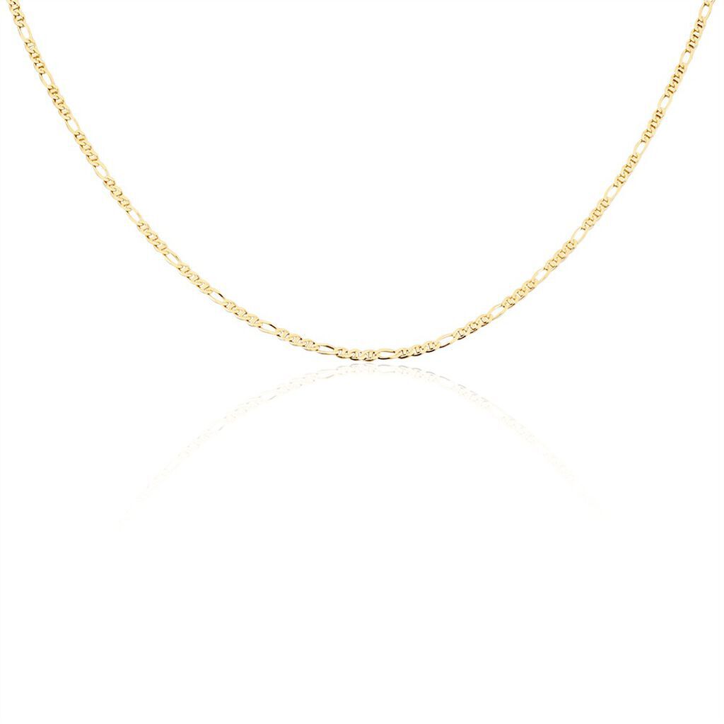 Unisex Stegpanzerkette Gold 375  - Halsketten Unisex | OROVIVO