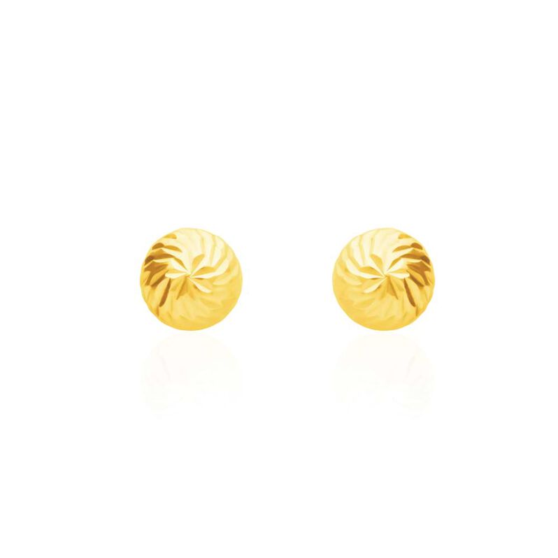 Orecchini Lobo Bon Ton Oro Giallo - Spannringe Damen | OROVIVO