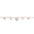Damen Charmarmband Gold 375 Zirkonia Perlmutt Herz - Charmarmbänder Damen | OROVIVO