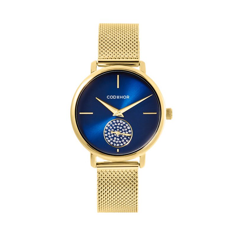 Montre Codhor Amele Bleu - Spannringe Damen | OROVIVO