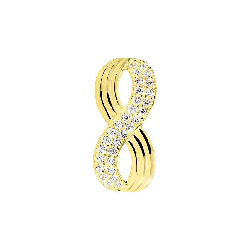 Pendentif Loely Or Jaune Oxyde De Zirconium - Spannringe Damen | OROVIVO
