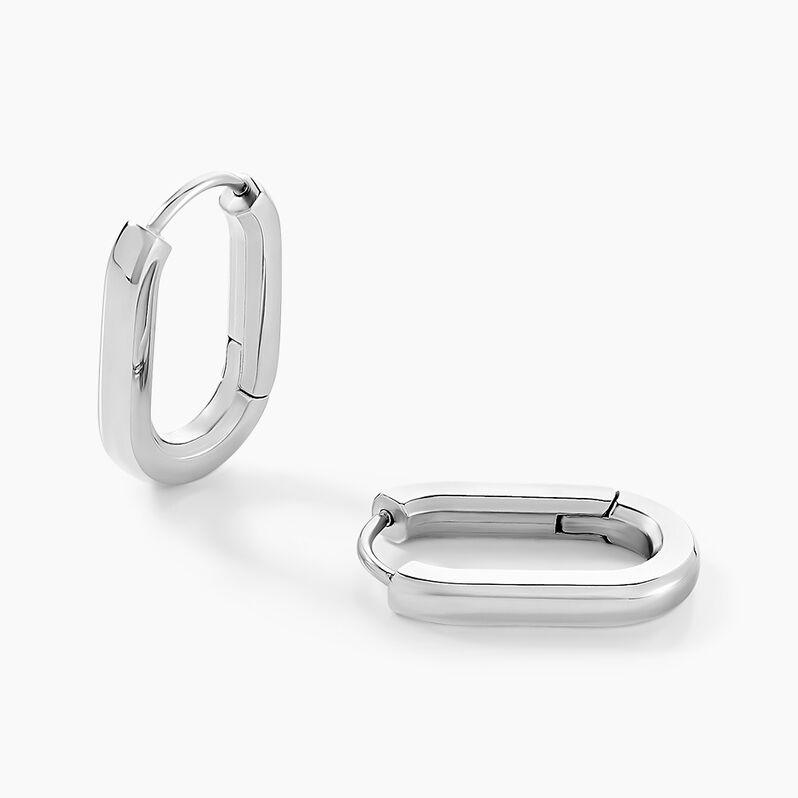 Créoles Urban Line Acier Weiss - Spannringe Damen | OROVIVO