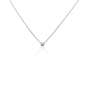 Damen Halskette Silber 925 Zirkonia Classy - Ketten mit Anhänger Damen | OROVIVO