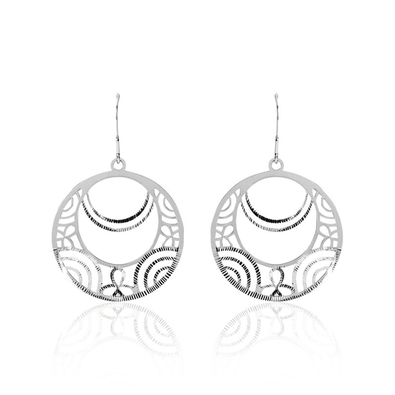 Boucles D'oreilles Celtes Et Argent - Spannringe Damen | OROVIVO