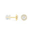 Damen Ohrstecker Gold 375 Zirkonia  - Ohrstecker Damen | OROVIVO