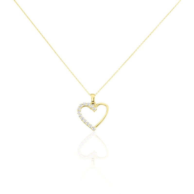 Collier Or Jaune Chantelle Oxydes De Zirconium - Spannringe Damen | OROVIVO