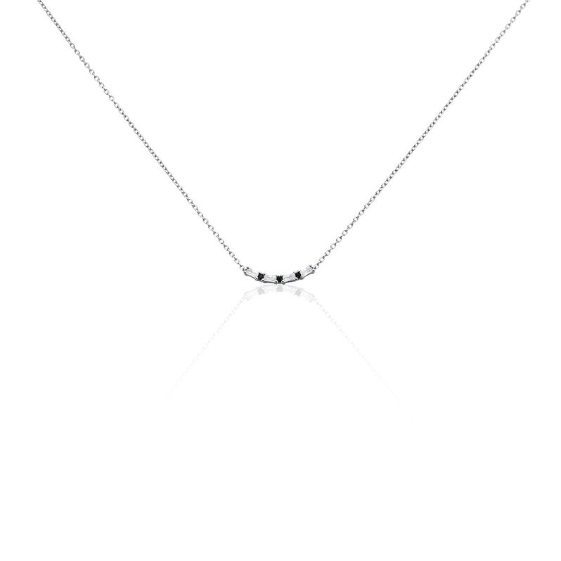 Collier Adriana Argent Weiss Oxyde De Zirconium - Spannringe Damen | OROVIVO