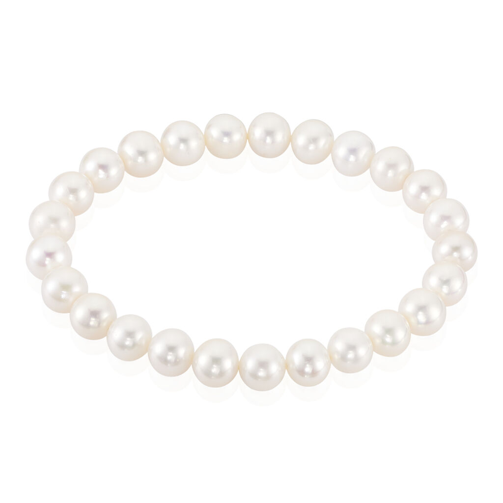 GRACE Damen Armband Sonstige Wei&szlig; Zuchtperle Perlmutt