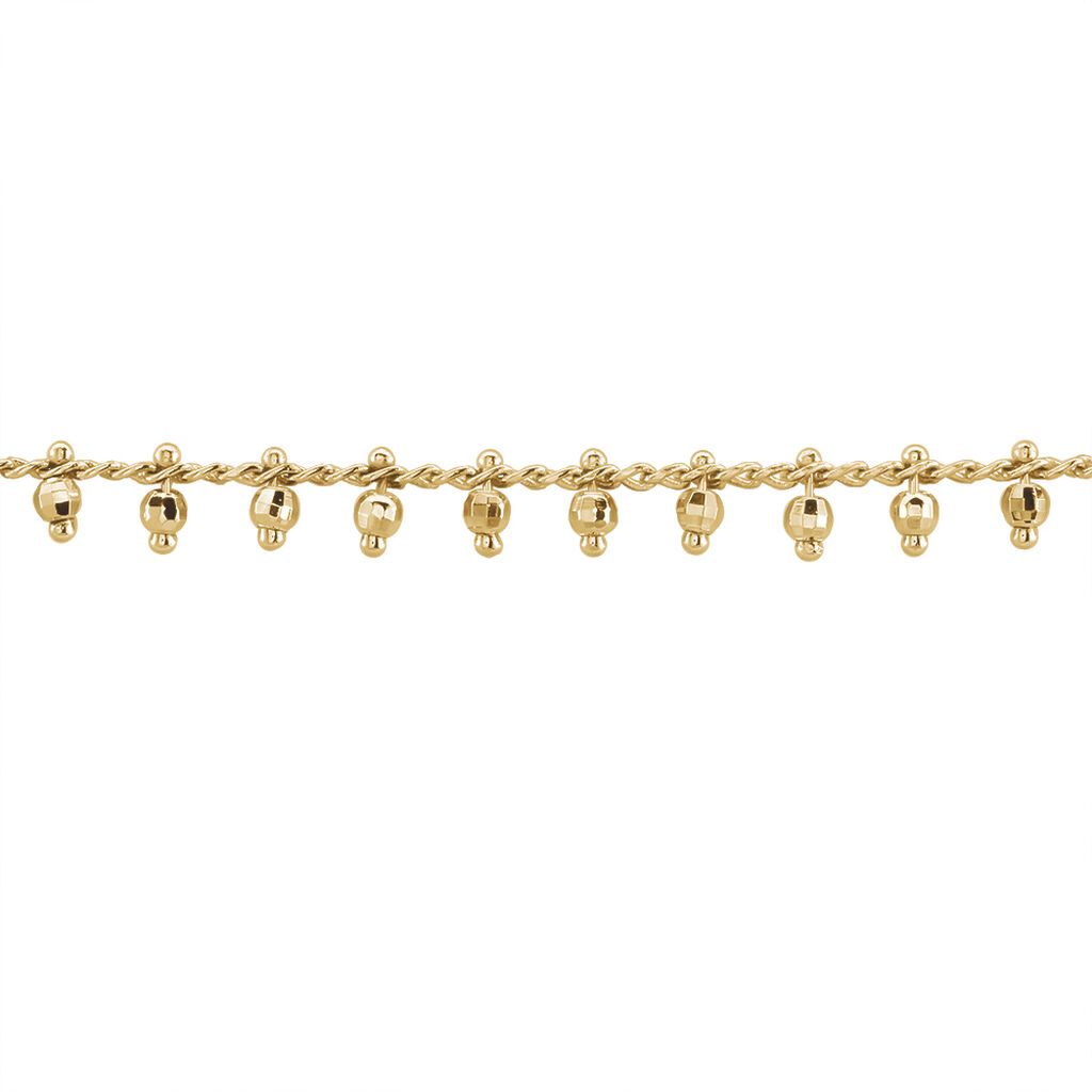 Bracelet Plaque Or Neria Boules - Spannringe Damen | OROVIVO