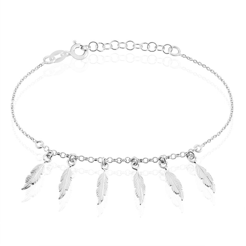 Bracelet Violka Argent Blanc - Spannringe Damen | OROVIVO
