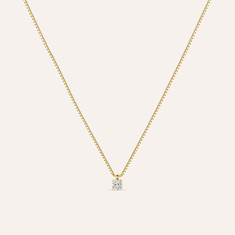 Collana Firmamenti Oro Giallo Diamante - Spannringe Damen | OROVIVO