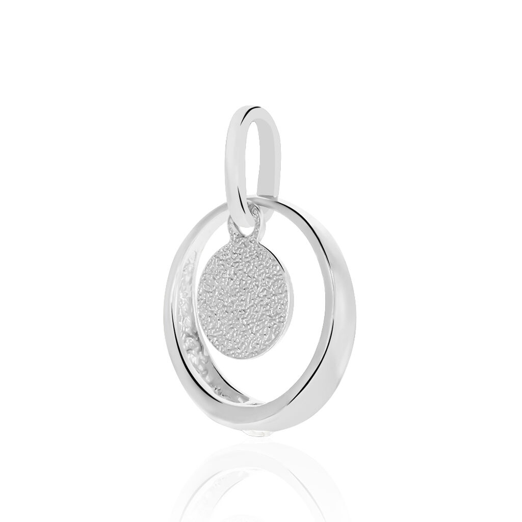 Kinder Anh&auml;nger Silber 925 Zirkonia Wei&szlig; Engel