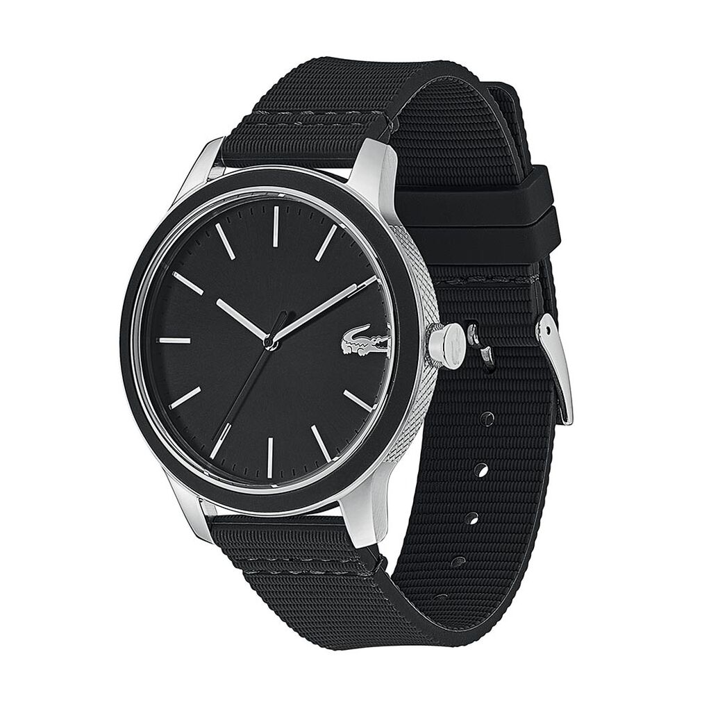 Montre Lacoste.12.12 Noir - Spannringe Herren | OROVIVO