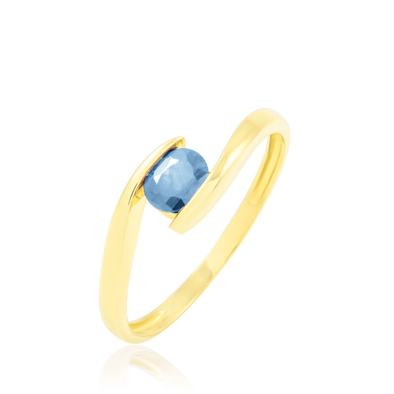 Bague Camilia Or Jaune Topaze - Spannringe Damen | OROVIVO