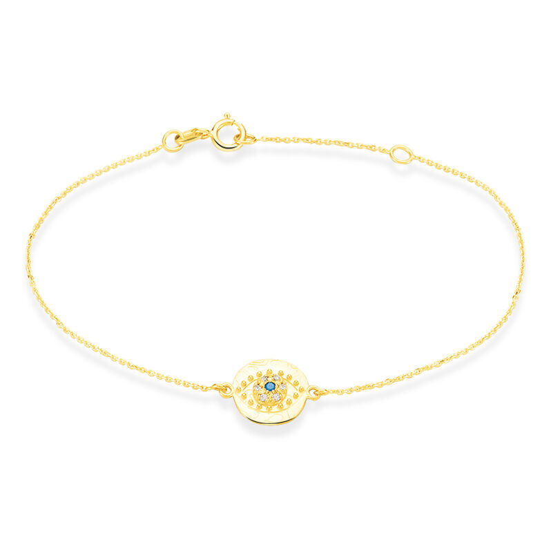 Bracelet Or Jaune Firmine Oxyde - Spannringe Damen | OROVIVO