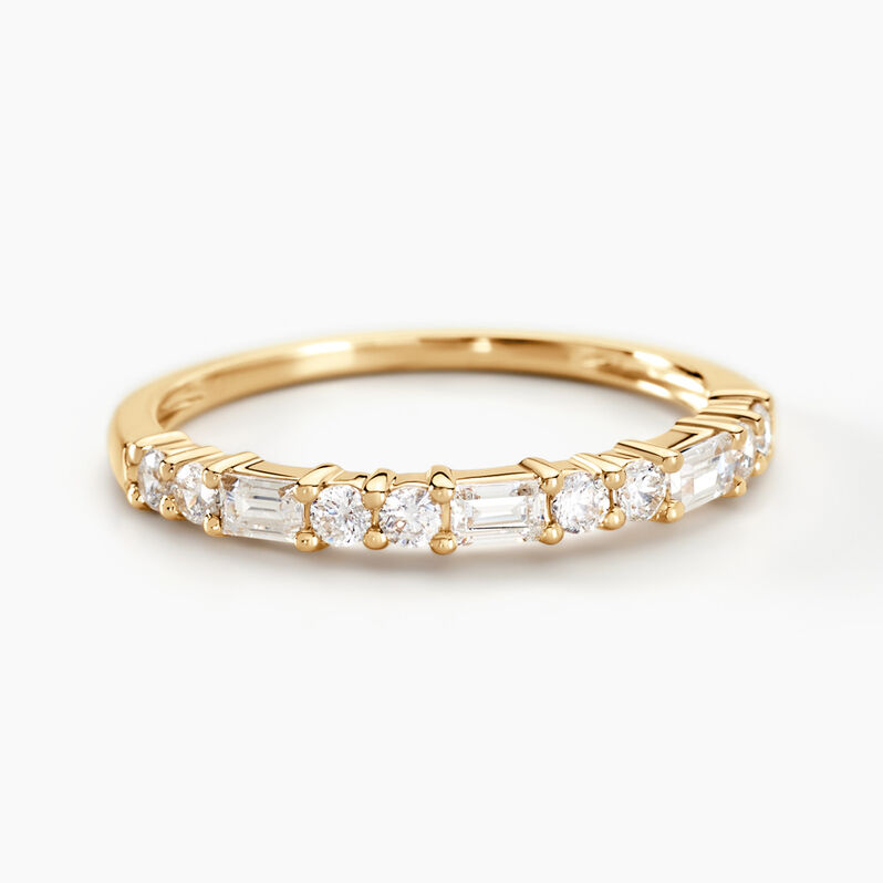 Bague Ammon Or Jaune Oxyde De Zirconium - Spannringe Damen | OROVIVO