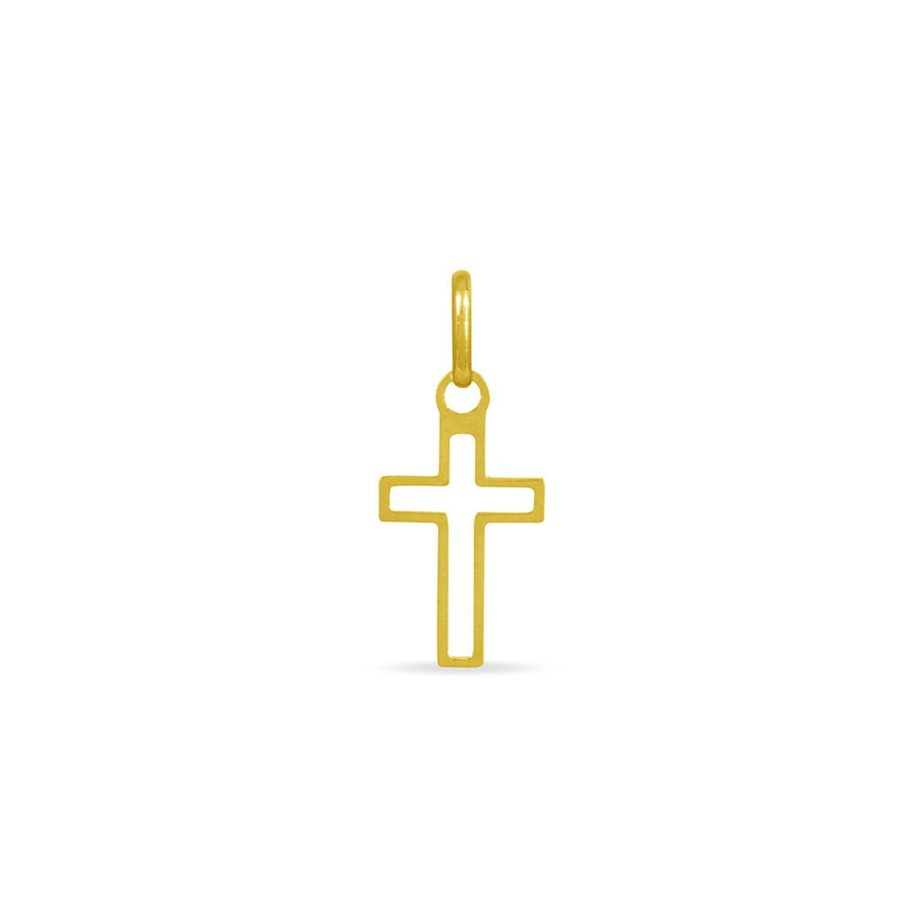 Kreuz Anhänger Gold 375 Sarah