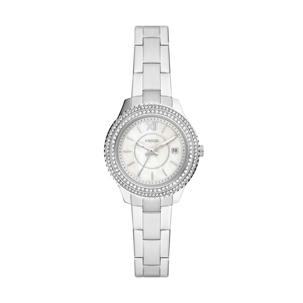 Thumbnail - FOSSIL Damenuhr Quarz Stella ES5137, Uhr mit Stein