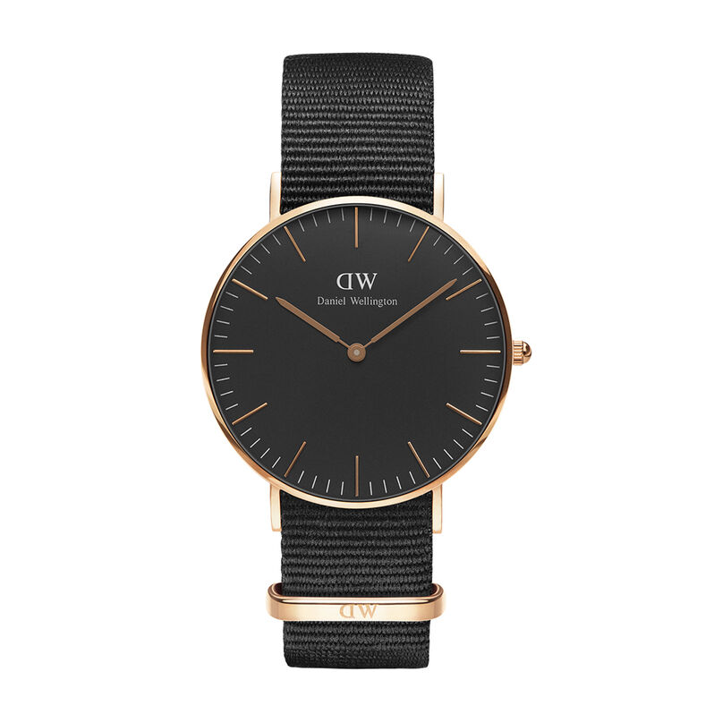 Montre Daniel Wellington Classic Cornwall Noir - Spannringe Damen | OROVIVO